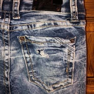 Buckle Black skinny jeans